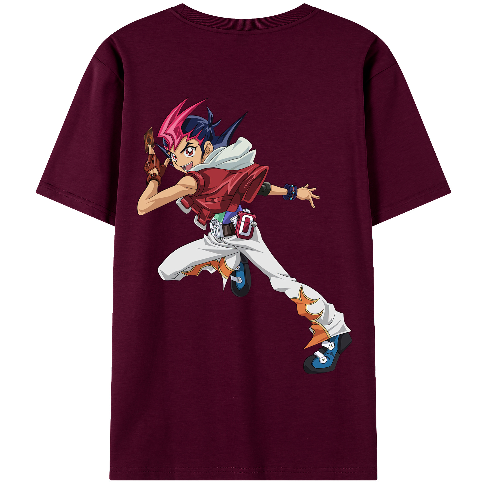 （画像用） 遊☆戯☆王 Yu-Gi-Oh! レディース半袖Tシャツ(バックプリント)